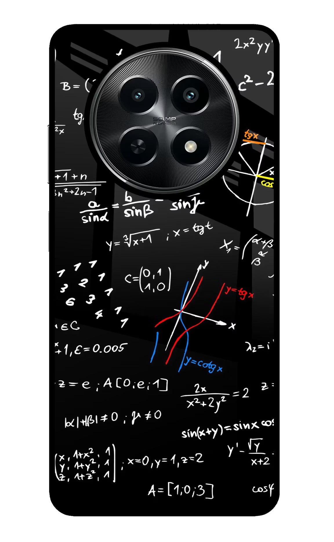 Mathematics Formula Realme C65 5G Back Cover