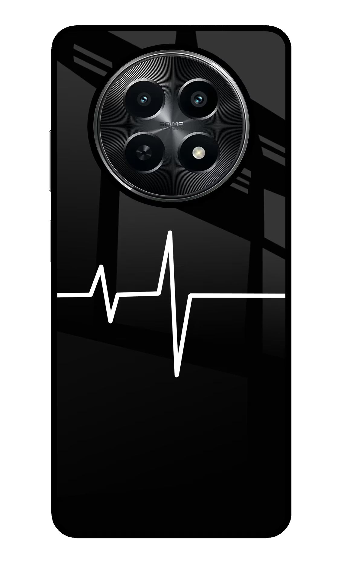 Heart Beats Realme C65 5G Glass Case