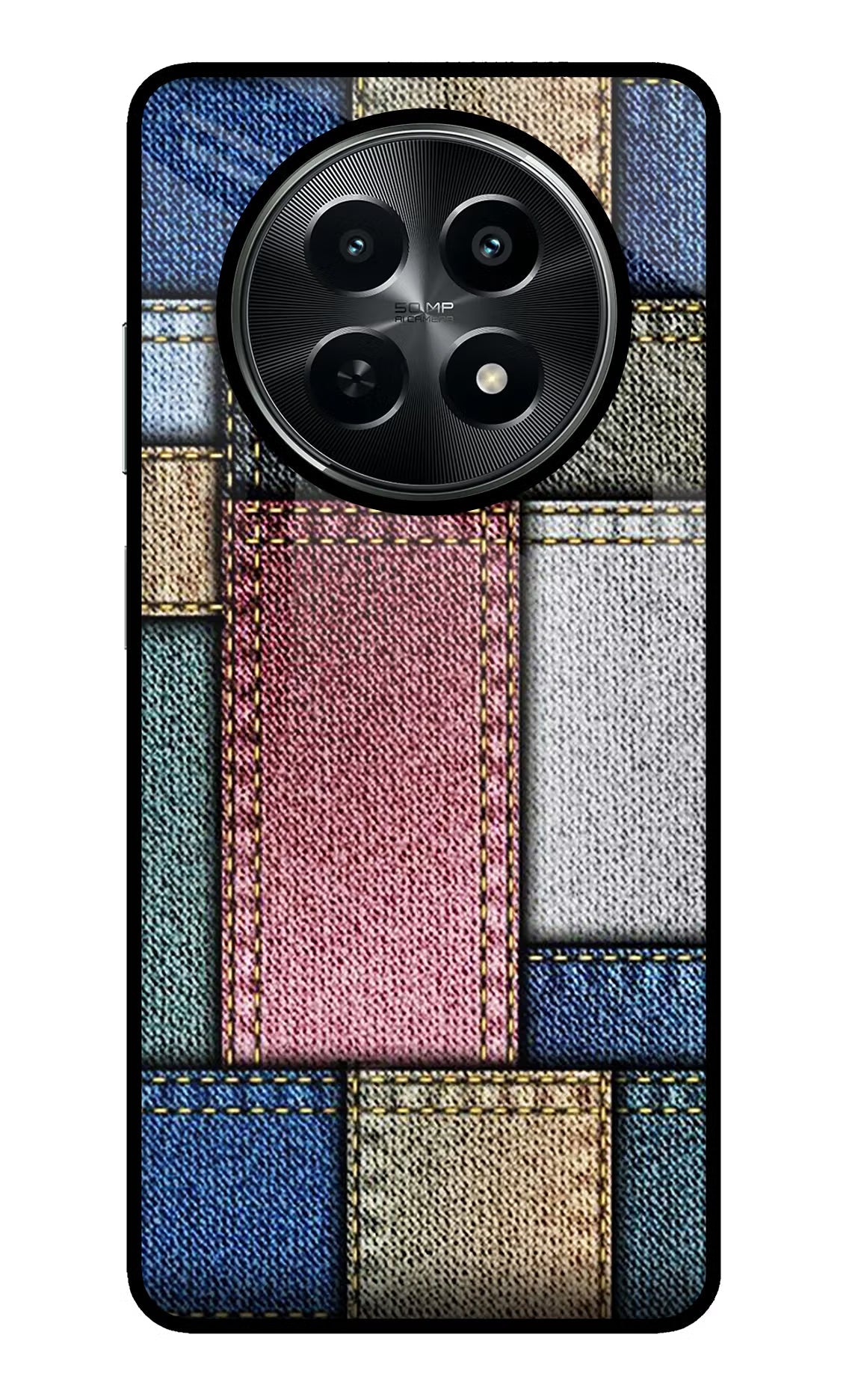 Multicolor Jeans Realme C65 5G Back Cover