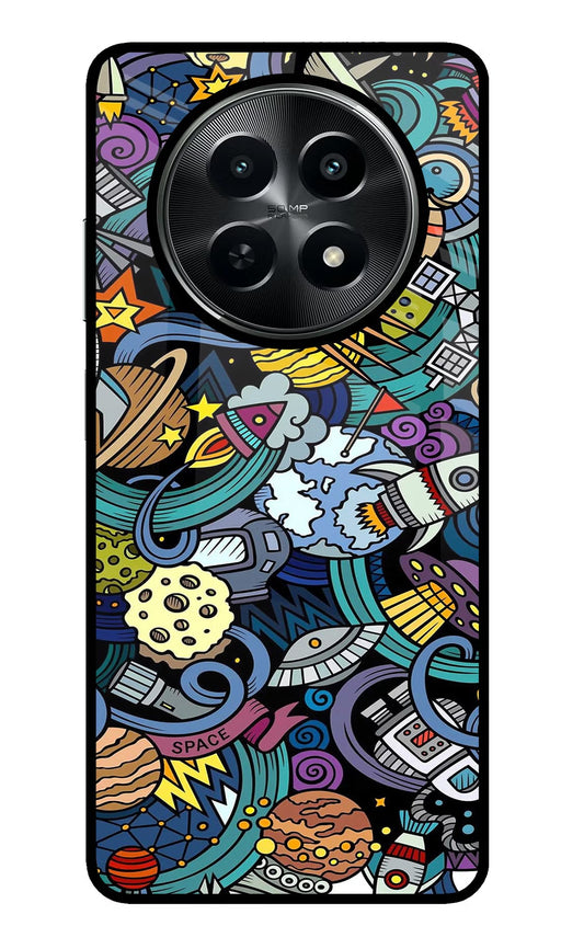 Space Abstract Realme C65 5G Back Cover