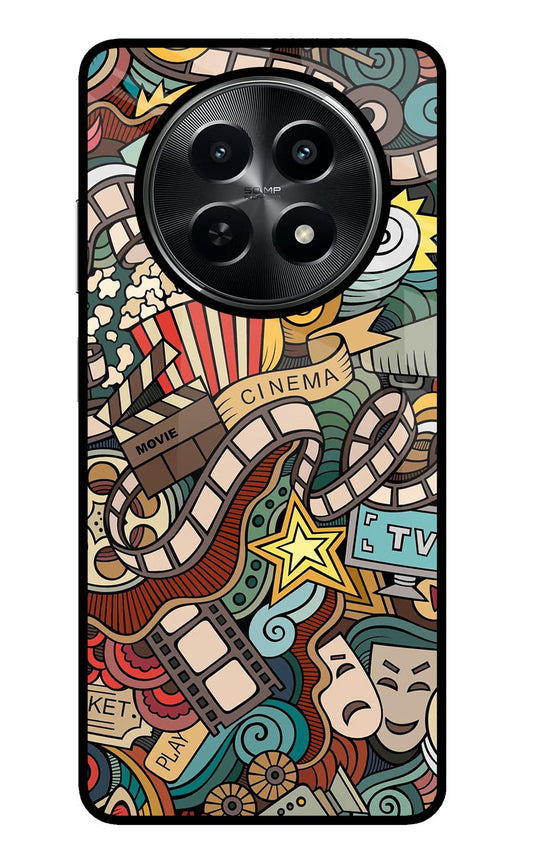 Cinema Abstract Realme C65 5G Glass Case