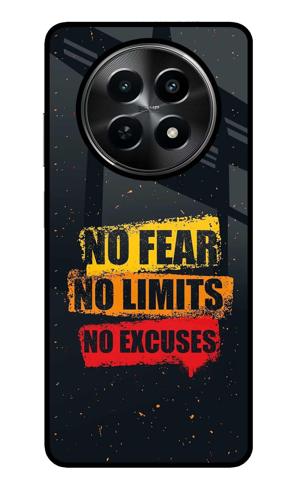 No Fear No Limits No Excuse Realme C65 5G Back Cover