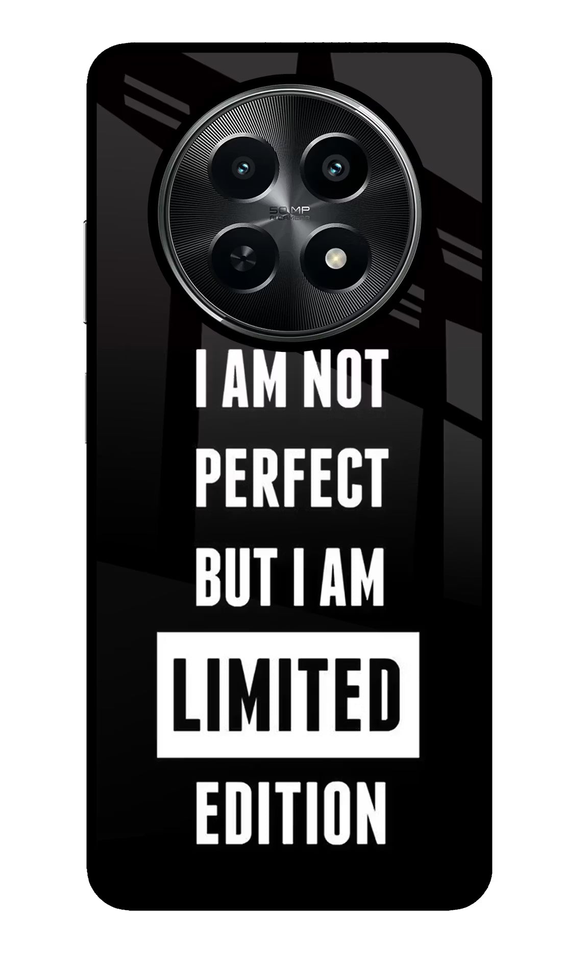 I Am Not Perfect But I Am Limited Edition Realme C65 5G Back Cover