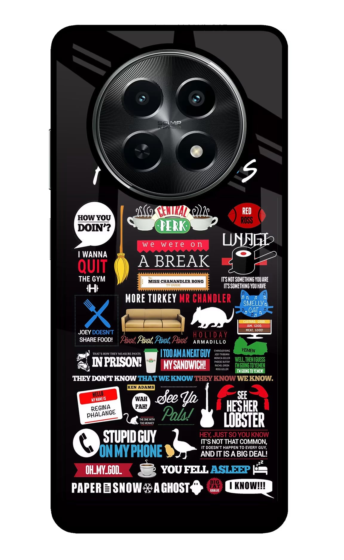 FRIENDS Realme C65 5G Back Cover