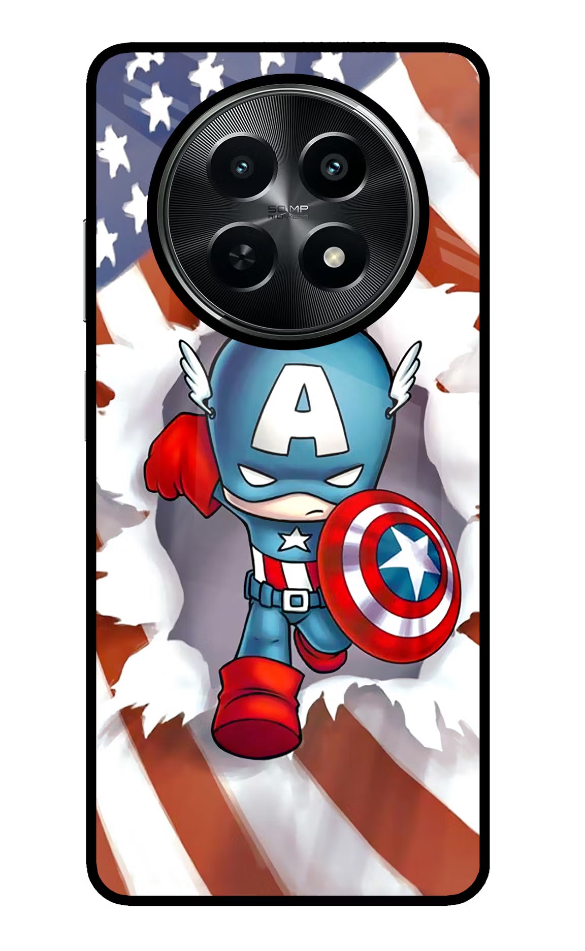 Captain America Realme C65 5G Back Cover