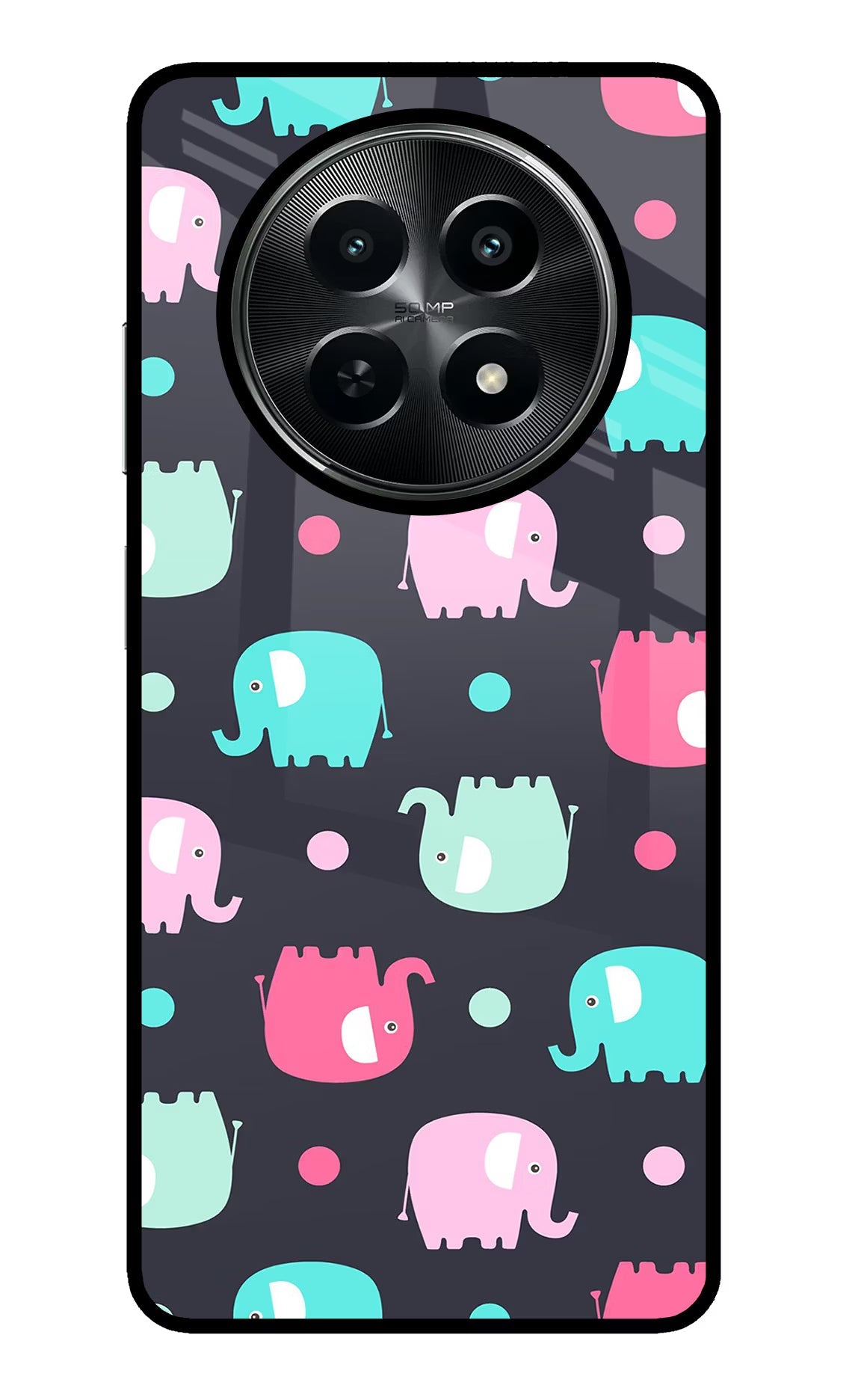 Elephants Realme C65 5G Back Cover