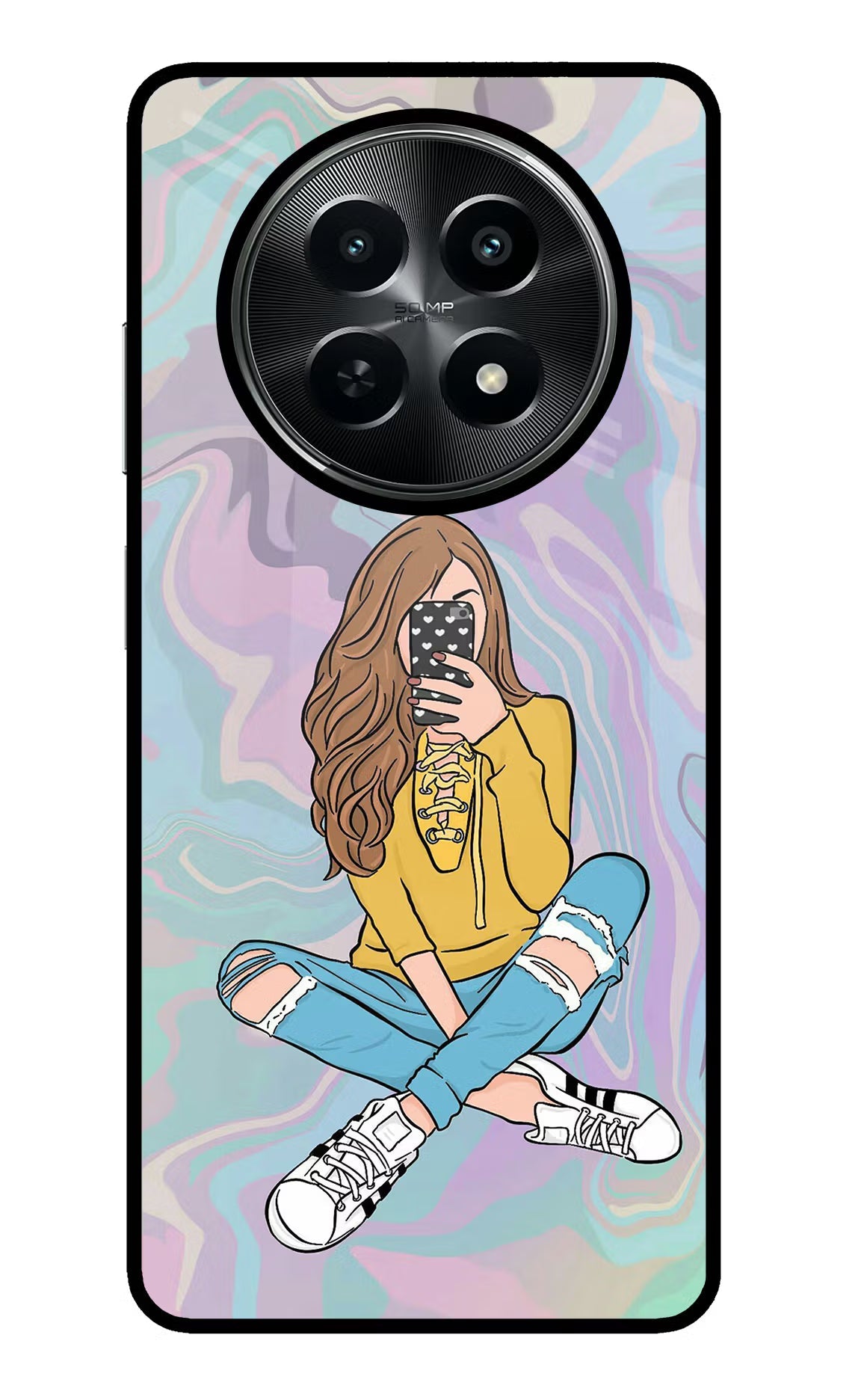 Selfie Girl Realme C65 5G Back Cover