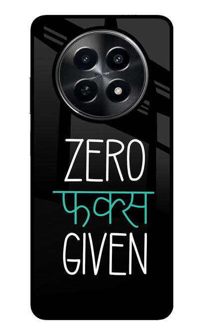 Zero Fucks Given Realme C65 5G Back Cover