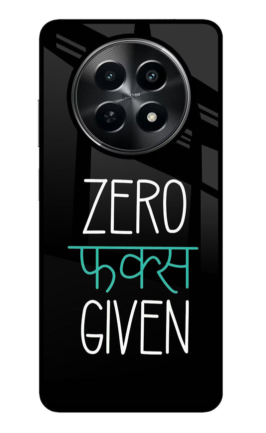 Zero Fucks Given Realme C65 5G Back Cover