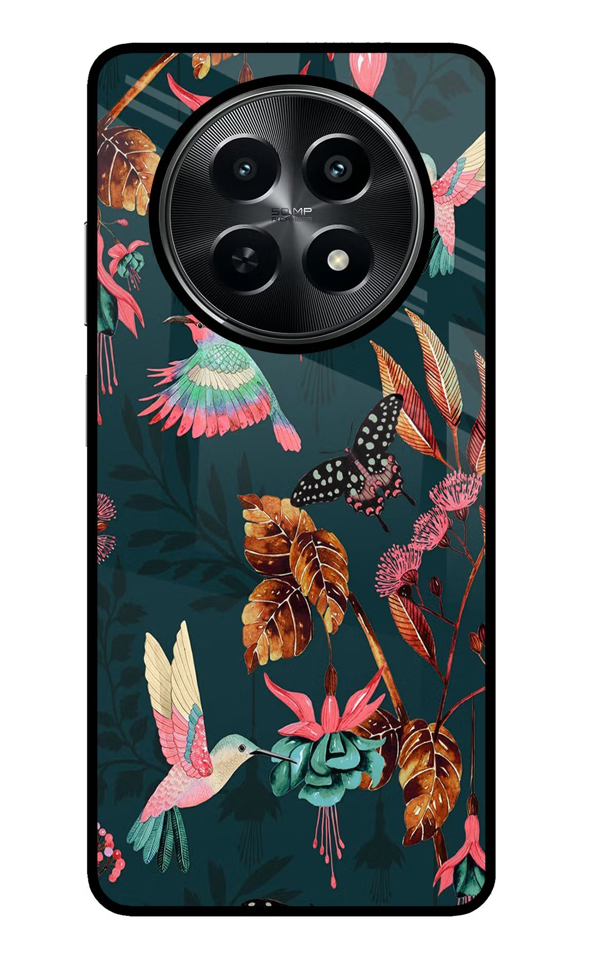 Birds Realme C65 5G Glass Case