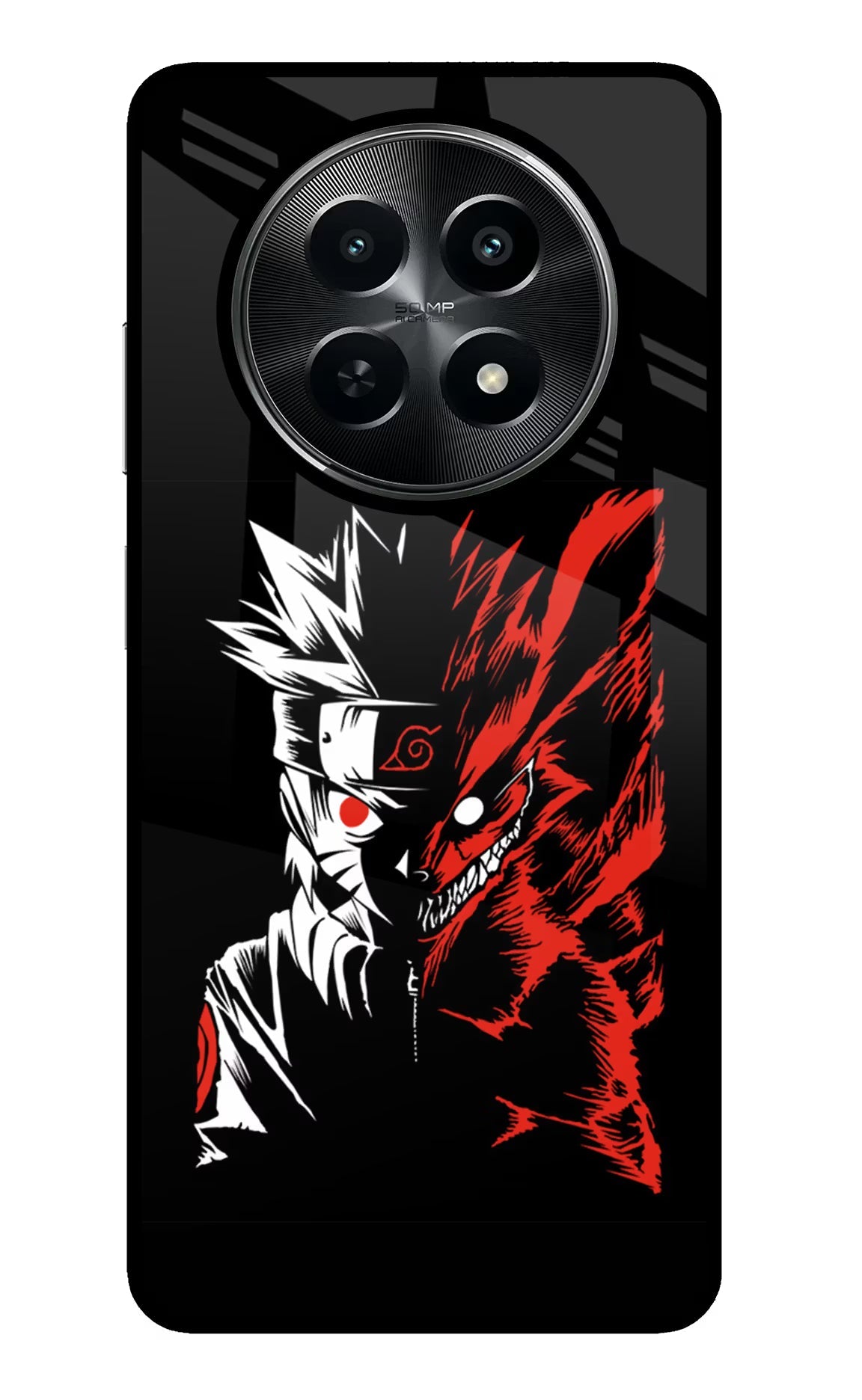 Naruto Two Face Realme C65 5G Glass Case