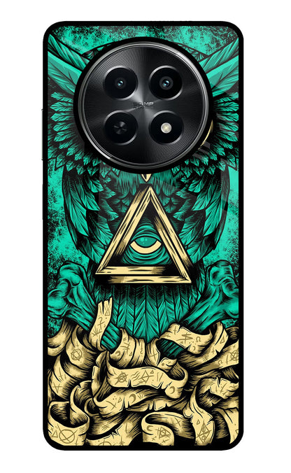 Green Owl Realme C65 5G Back Cover