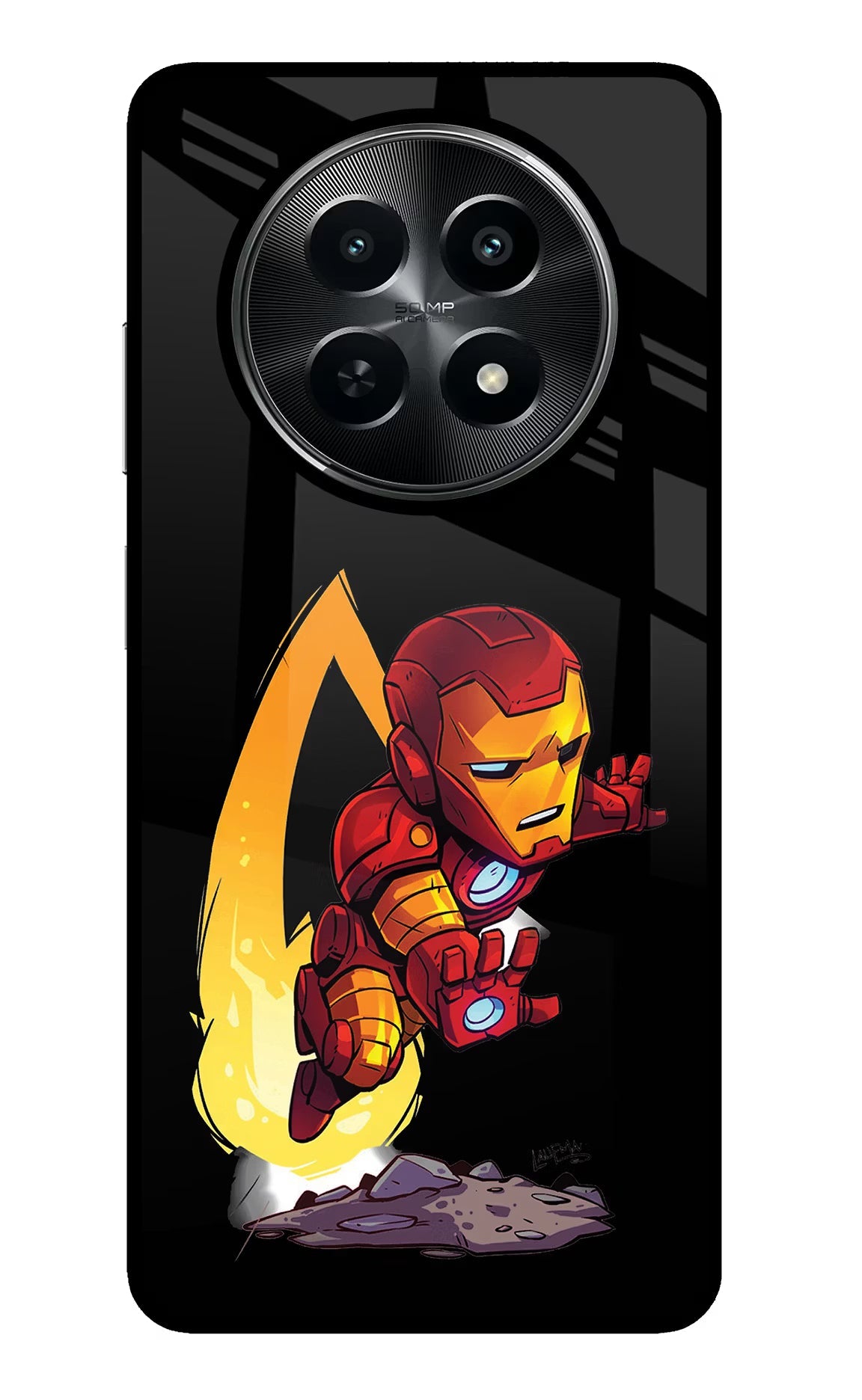 IronMan Realme C65 5G Glass Case