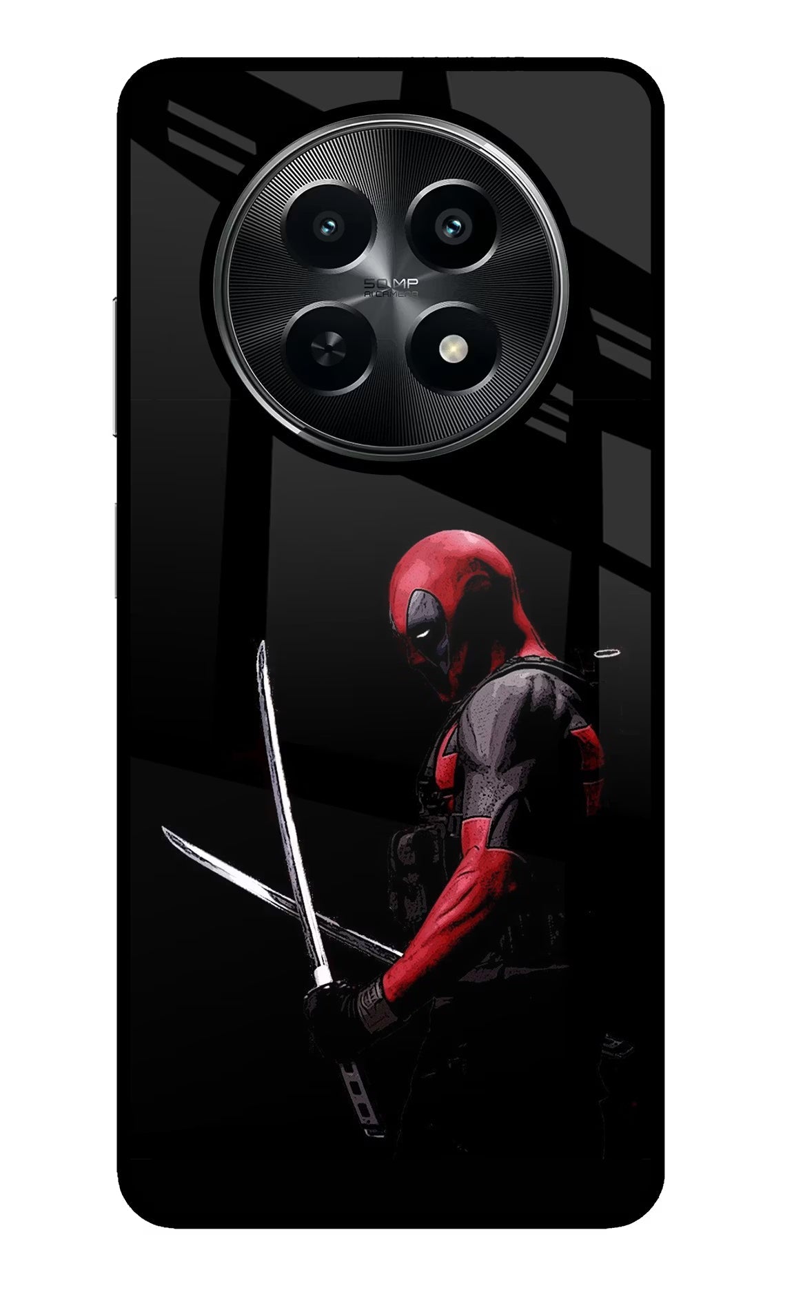 Deadpool Realme C65 5G Glass Case