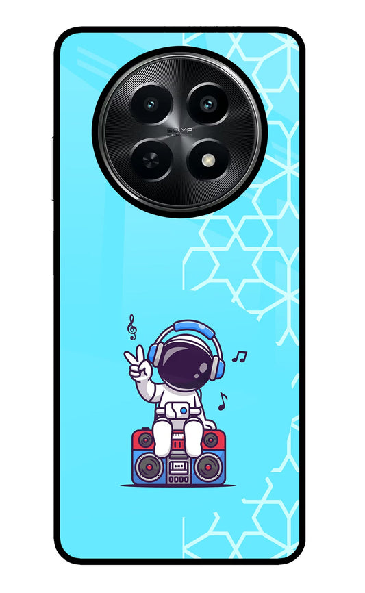 Cute Astronaut Chilling Realme C65 5G Back Cover