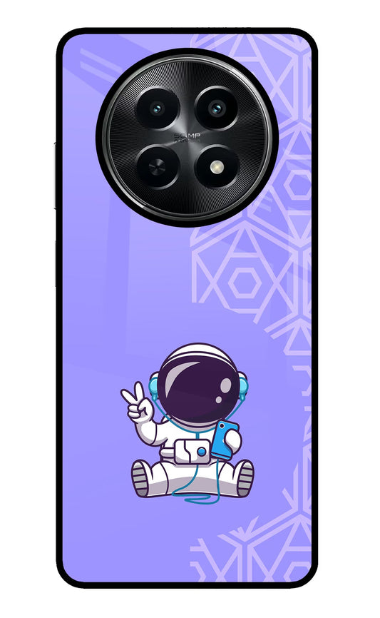 Cute Astronaut Chilling Realme C65 5G Back Cover