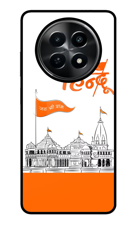 Jai Shree Ram Hindu Realme C65 5G Glass Case