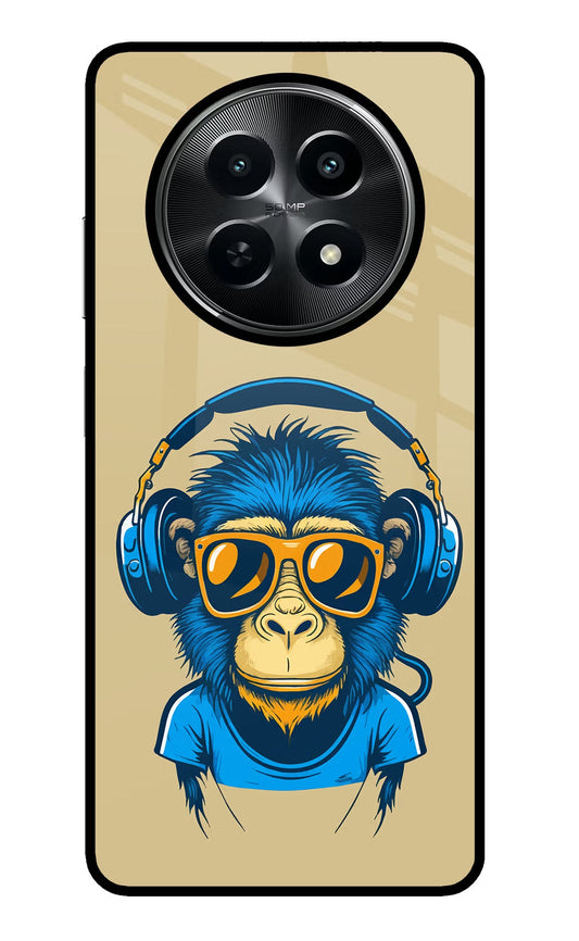 Monkey Headphone Realme C65 5G Glass Case