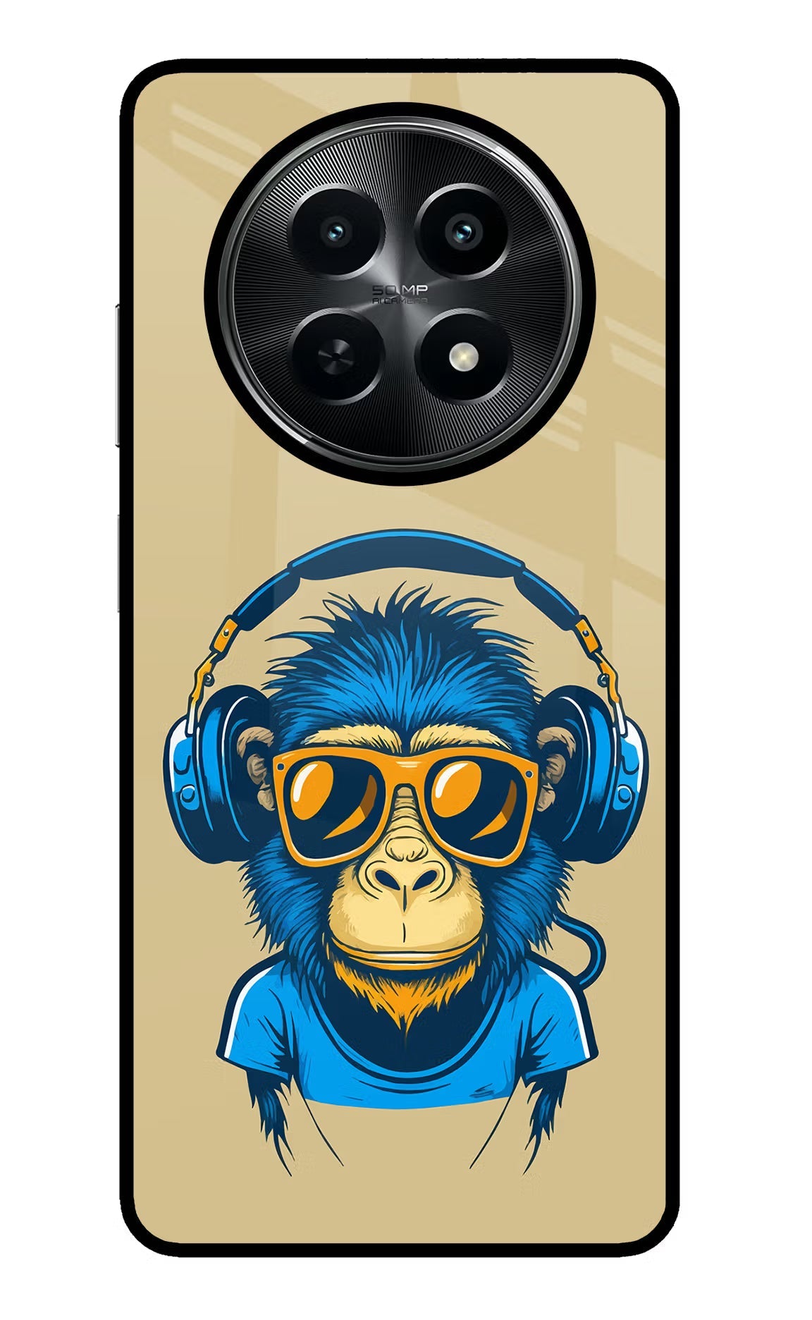 Monkey Headphone Realme C65 5G Back Cover