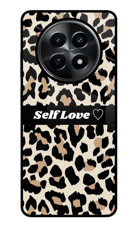 Leopard Print Self Love Realme C65 5G Back Cover