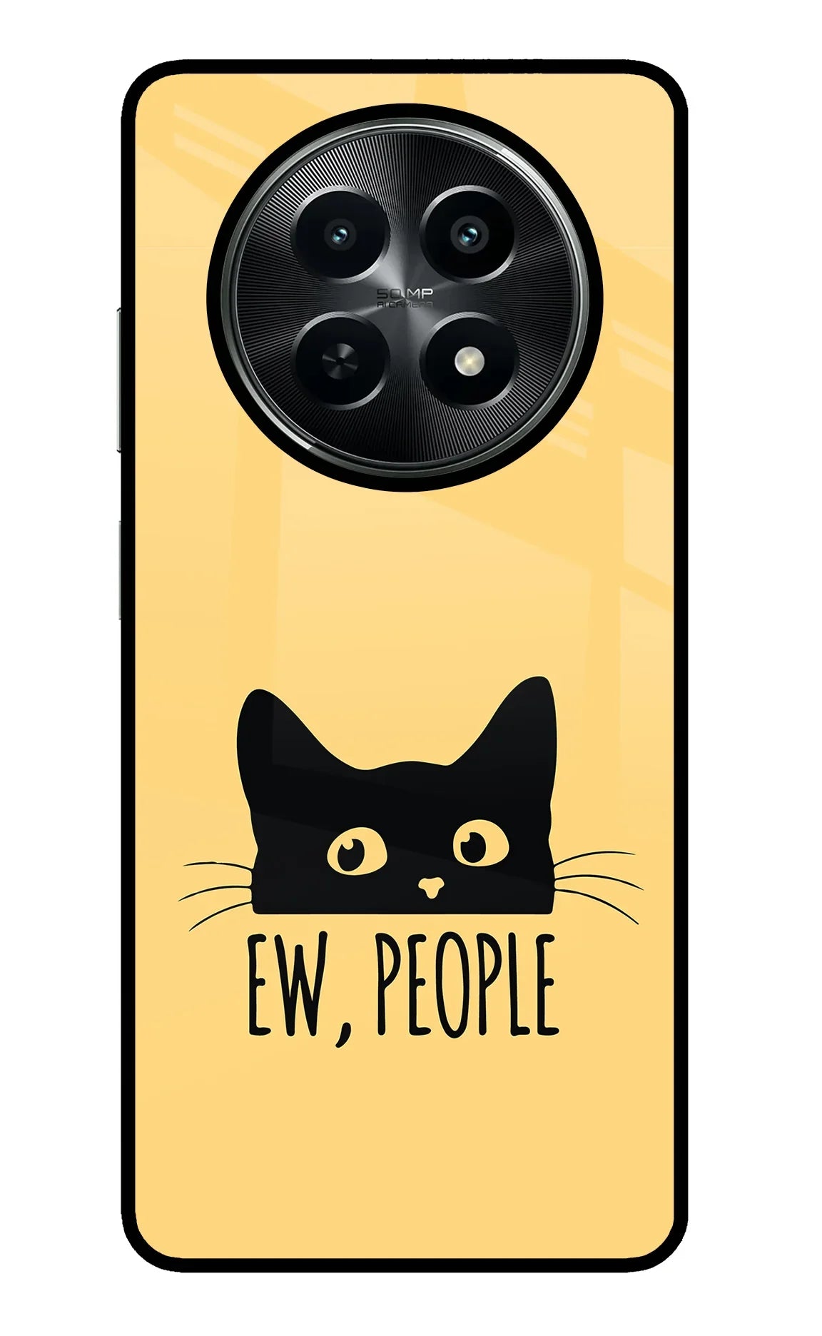Ew People Catitude Realme C65 5G Glass Case