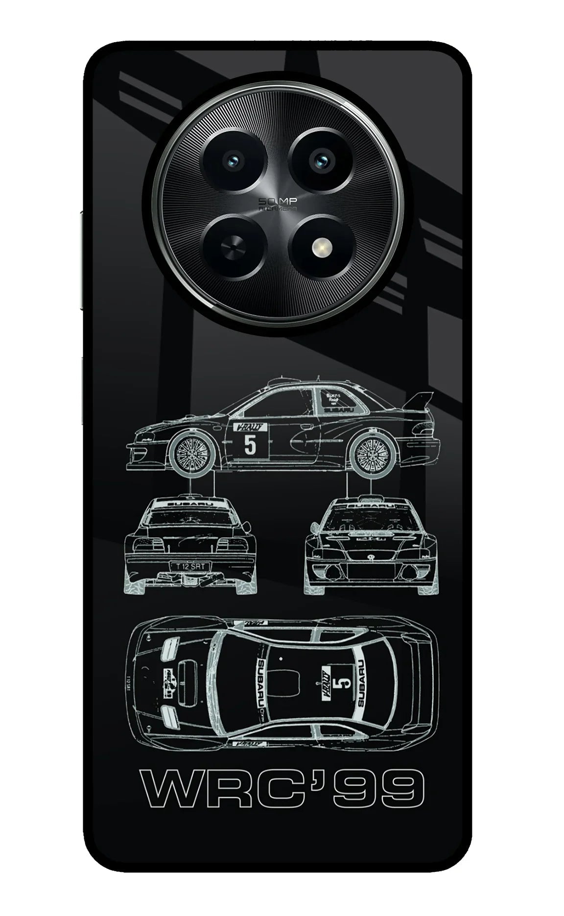 WRC'99 Realme C65 5G Glass Case