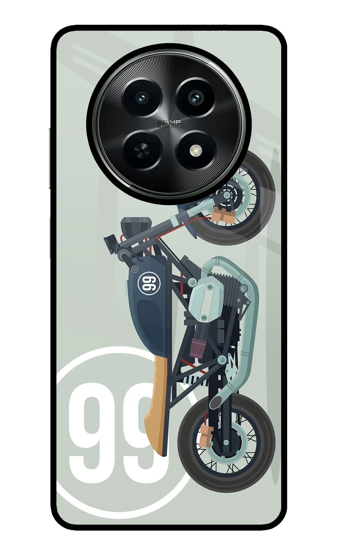 Classic Cafe Racer 99 Realme C65 5G Back Cover
