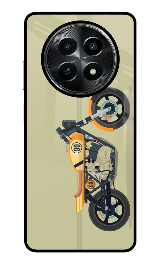 Vertical Speedster Realme C65 5G Glass Case