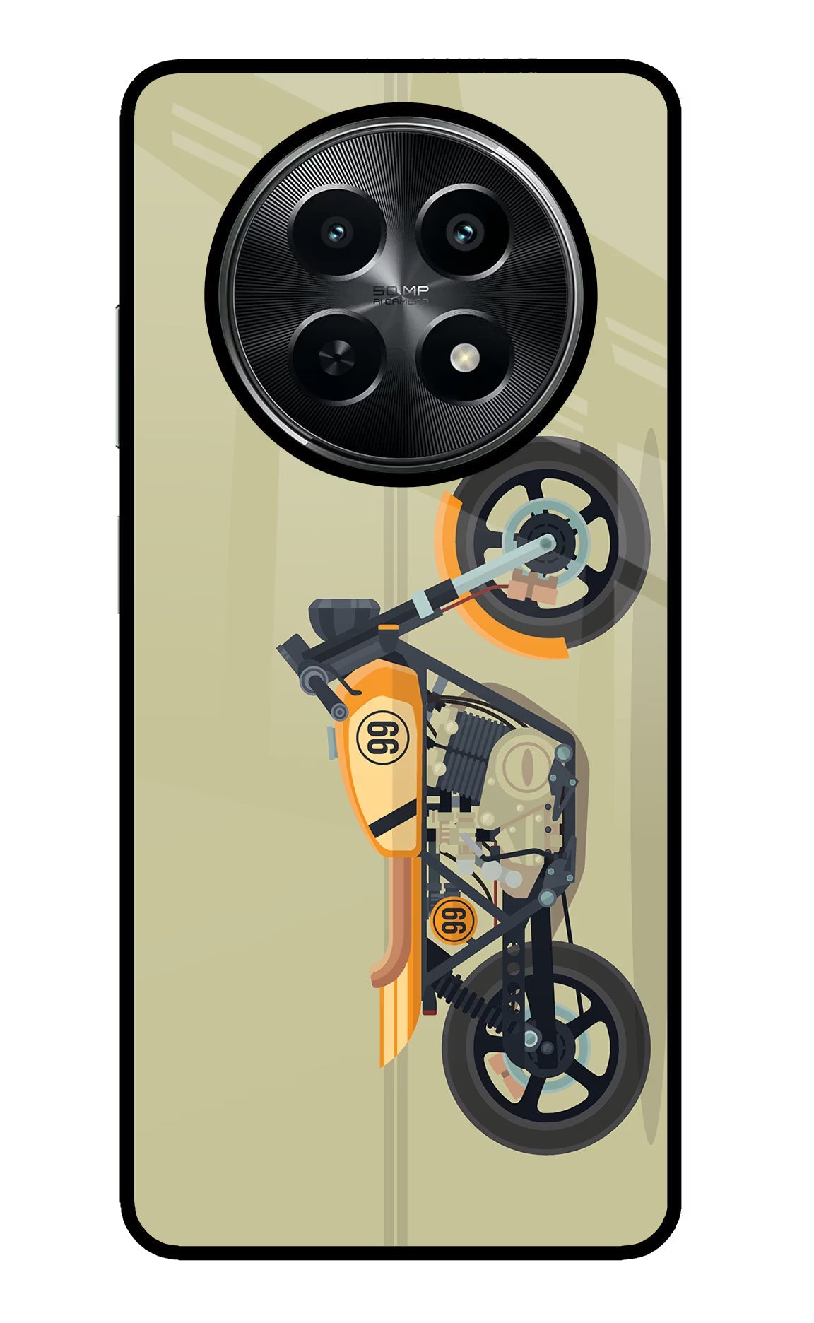 Vertical Speedster Realme C65 5G Back Cover