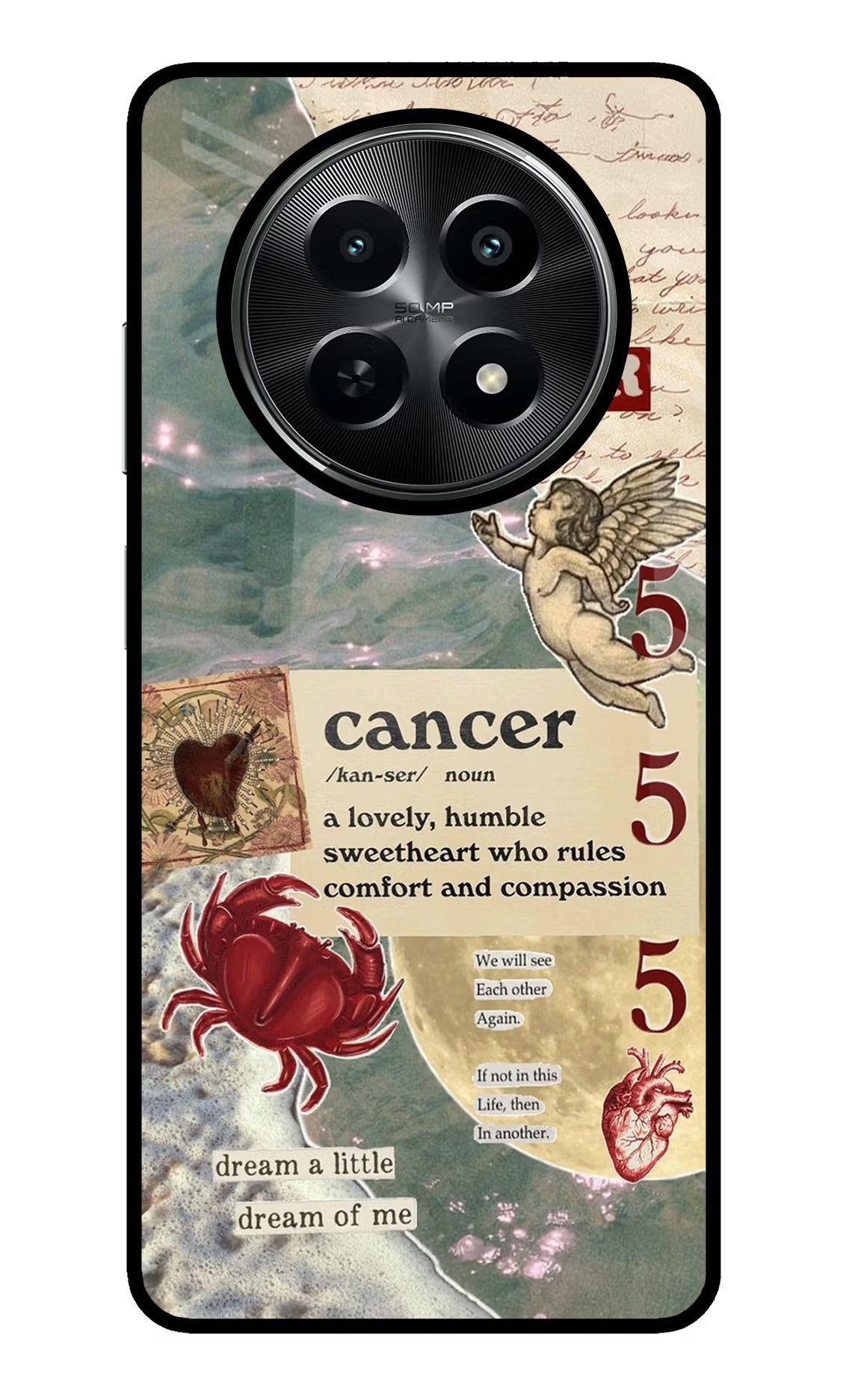 Cancer Zodiac Realme C65 5G Back Cover