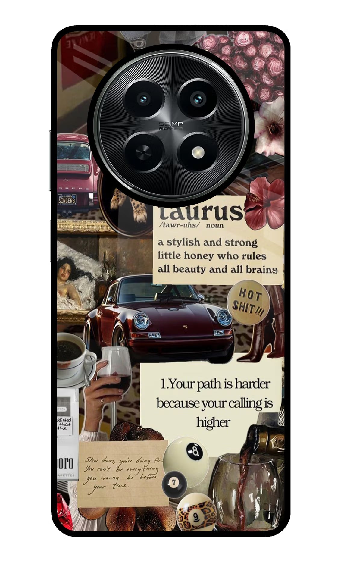 Taurus Zodiac Realme C65 5G Back Cover
