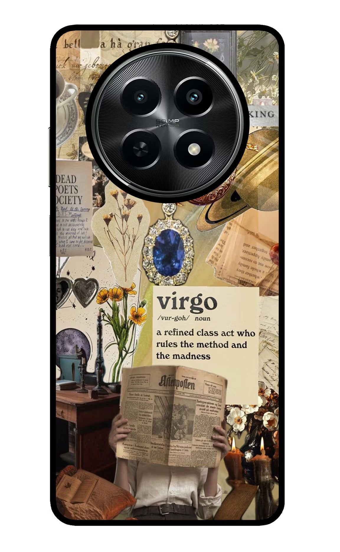 Virgo Zodiac Realme C65 5G Back Cover