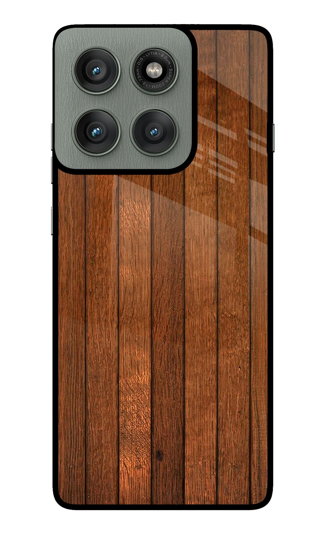 Wooden Artwork Bands Moto Edge 60 Pro Back Cover