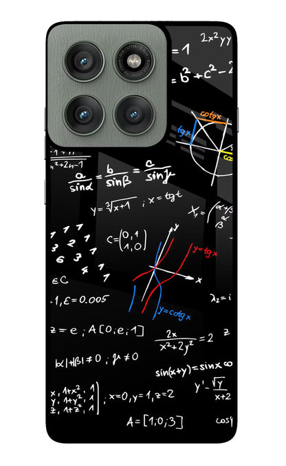 Mathematics Formula Moto Edge 60 Pro Back Cover