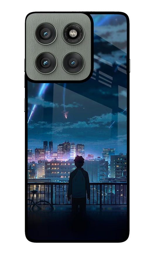 Anime Moto Edge 60 Pro Glass Case