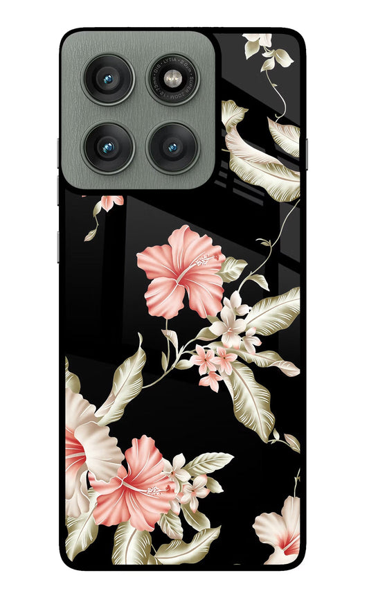Flowers Moto Edge 60 Pro Back Cover