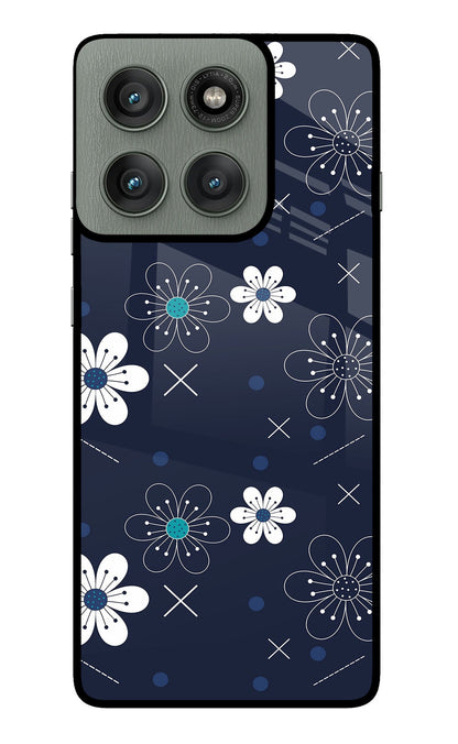 Flowers Moto Edge 60 Pro Back Cover