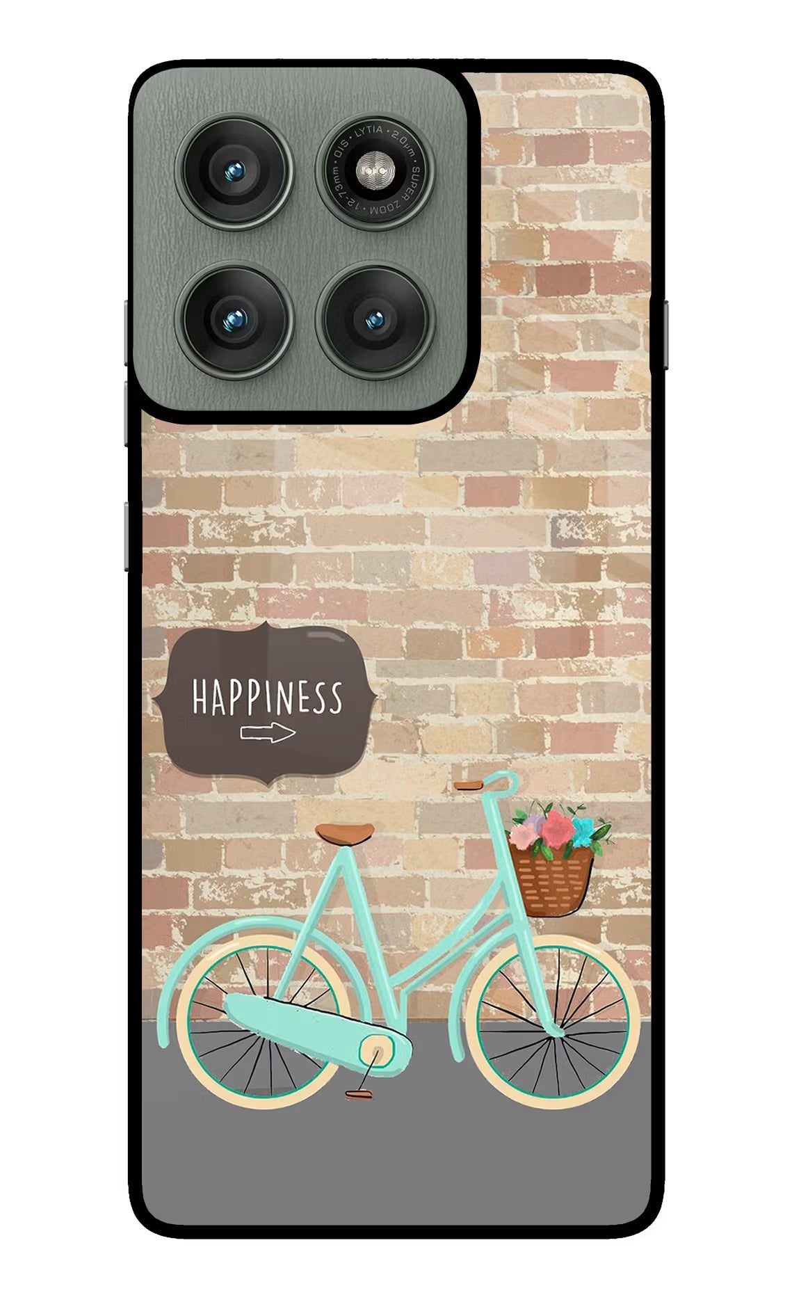 Happiness Artwork Moto Edge 60 Pro Glass Case