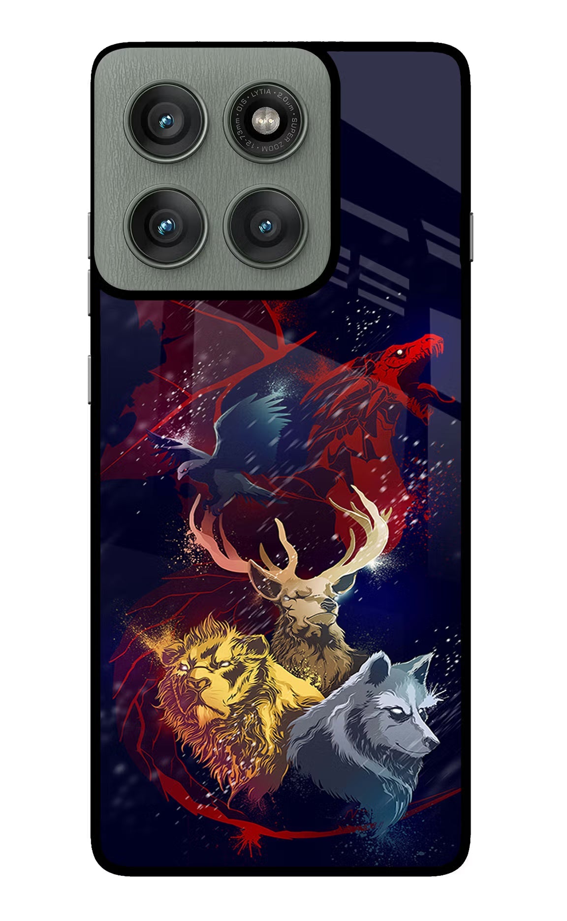 Game Of Thrones Moto Edge 60 Pro Glass Case