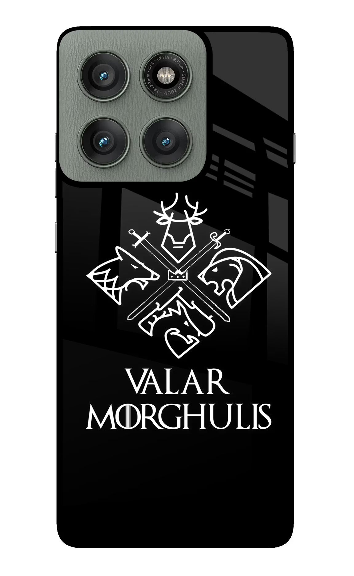 Valar Morghulis | Game Of Thrones Moto Edge 60 Pro Back Cover