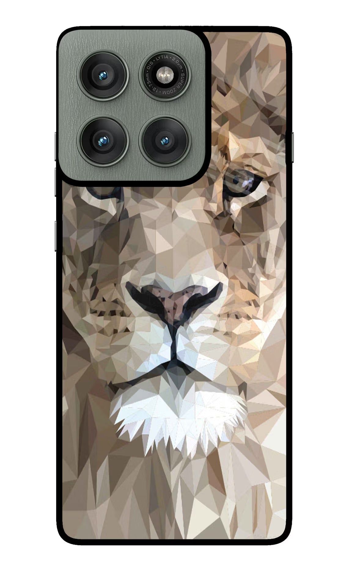 Lion Art Moto Edge 60 Pro Back Cover