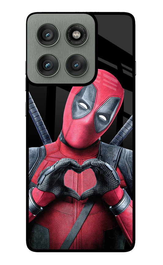 Deadpool Moto Edge 60 Pro Glass Case