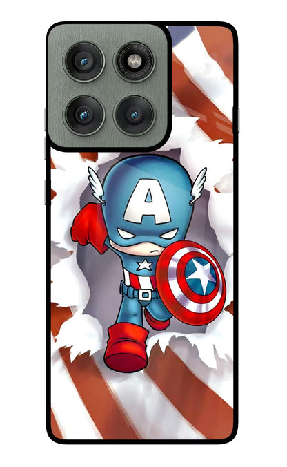 Captain America Moto Edge 60 Pro Back Cover