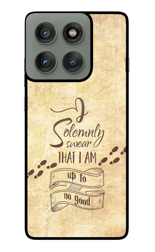 I Solemnly swear that i up to no good Moto Edge 60 Pro Back Cover