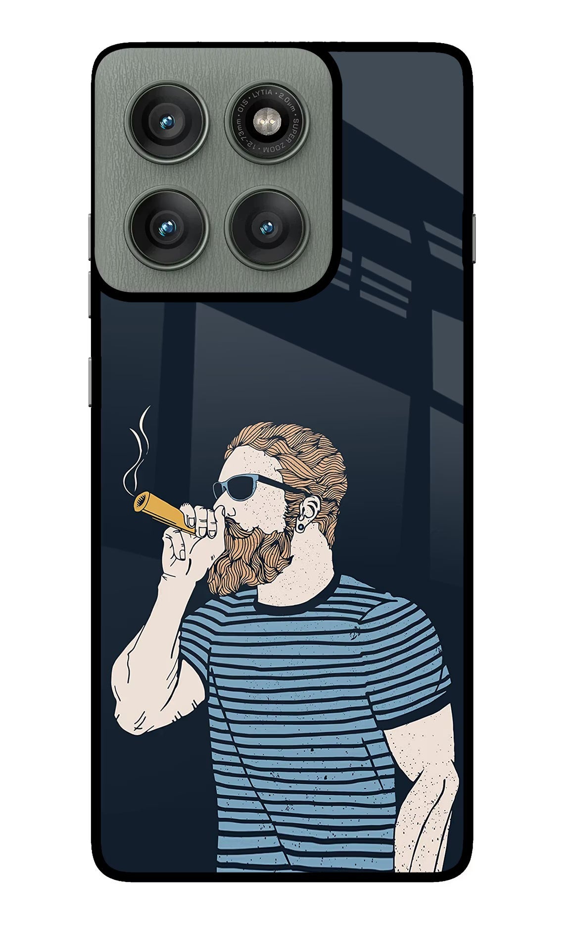 Smoking Moto Edge 60 Pro Glass Case