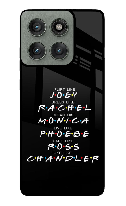 FRIENDS Character Moto Edge 60 Pro Back Cover