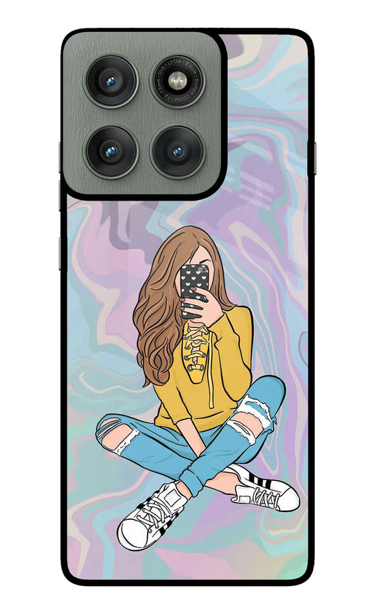 Selfie Girl Moto Edge 60 Pro Back Cover