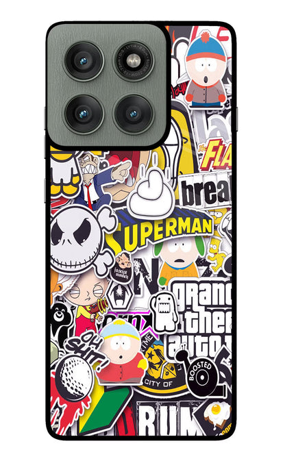 Sticker Bomb Moto Edge 60 Pro Back Cover