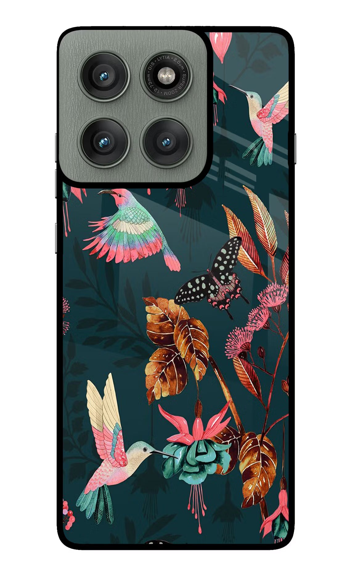 Birds Moto Edge 60 Pro Glass Case