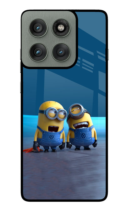 Minion Laughing Moto Edge 60 Pro Back Cover